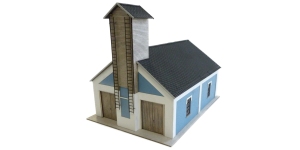 Igra Model 150012 - TT - Feuerwehrhaus Typ 1